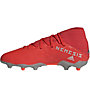 adidas Nemeziz 19.3 FG Junior - scarpe da calcio terreni compatti - bambino, Red/Grey
