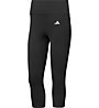 adidas Optime Essentials Stash 3/4 W - leggings fitness - donna, Black