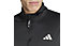 adidas Own The Run - felpa running - uomo, Black/White