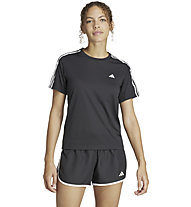 adidas Own The Run - maglia running - donna, Black/White