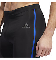 adidas Own The Run - pantaloni lunghi running - uomo, Black/Blue