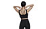 adidas Powerimpact Training Shiny - reggiseno sportivo medio sostegno - donna, Black