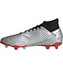adidas Predator 19.3 FG - Fußballschuhe fester Boden, Silver/Black/Red