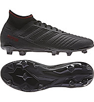 adidas Predator 19.3 FG - scarpe calcio terreni compatti, Black