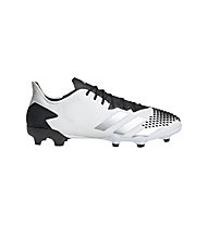 adidas Predator 20.2 FG - scarpe da calcio per terreni compatti - uomo, White/Black