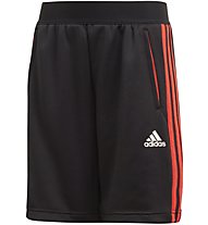adidas Predator 3S - pantaloni corti fitness - bambino, Black/Red