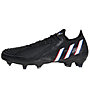 adidas Predator Edge.1 L FG - scarpe da calcio per terreni compatti, Black