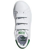 adidas Stan Smiths CF - Sneaker - Kinder, White/Green