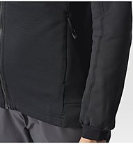 adidas Stockhorn Hooded Fleece - Giacca in pile con cappuccio trekking - donna, Black