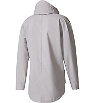 adidas Tango Future All-Weather Long - giacca a vento con cappuccio, Light Grey