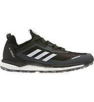 adidas Terrex Agravic Flow - scarpe trail running - uomo, Black/White
