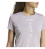 adidas Terrex Agravic W - maglia trail running - donna, Purple