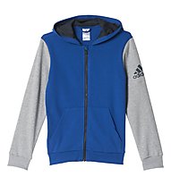 adidas Tracksuit Hojo FT Closed Hem Trainingsanzug Jungen, Blue/Medium Grey