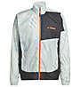 adidas Trail Wind J - giacca trail running - uomo, Light Green/Grey