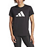 adidas Train Essentials Big Performance Logo W - T-shirt - donna, Black