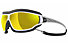 adidas Tycane Pro Outdoor Small - Sportbrille, White/Yellow
