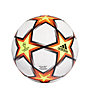 adidas UCL League Pyrostorm - pallone da calcio, White/Black/Yellow/Orange