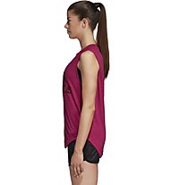 adidas Here to Create Muscle Shirt - top fitness - donna, Pink