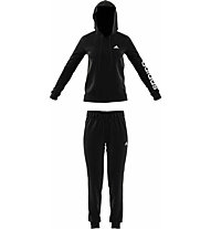 adidas W Linear Ts - Trainingsanzug - Damen , Black