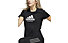 adidas W Logo G - maglia running - donna, Black
