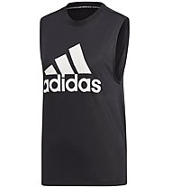 adidas Must Haves Badge of Sport - top fitness - donna, Black