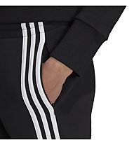 adidas W's 3-Stripes DK Zipper - pantaloni della tuta - donna, Black