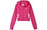 adidas Wardrobe Style Crop Sweatshirt-Jacke Mädchen, Pink/White
