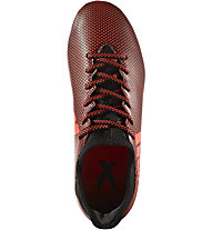 adidas X 17.3 FG Jr - scarpa da calcio terreni compatti - bambino, Black