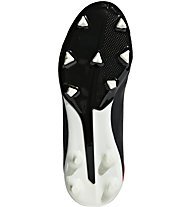 adidas X 18.3 FG JR - scarpe da calcio terreni compatti - bambino, Black/Red/White