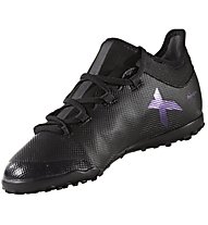 adidas X Tango 17.3 TF J - scarpe da calcio per terreni duri - bambino, Black