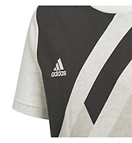 adidas X Tee - T-Shirt - Jungen, White/Black