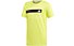 adidas Cool Crew - T-shirt fitness - bambino, Yellow