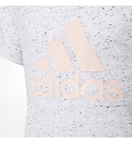 adidas ID - T-shirt fitness - ragazza, White/Grey