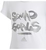 adidas Squad Tee - T-Shirt - Kinder, White