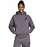 adidas Z.N.E. W - felpa con cappuccio - donna, Purple
