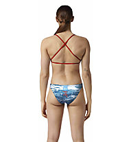 Akron B Save the Sea W - Bikini - Damen, Blue/Red
