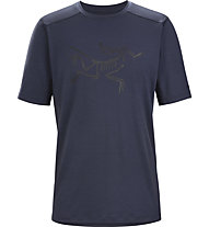 Arc Teryx Brohm Logo M – T-shirt - uomo, Black 