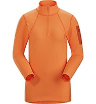 Arc Teryx Rho LT - Pullover mit Reißverschluss - Damen, Orange