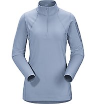 Arc Teryx Rho LT ZN W's - Fleecepullover mit Reißverschluss - Damen, Light Blue