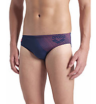 Arena Foggy Dots M - Badehose - Herren, Dark Blue/ Pink