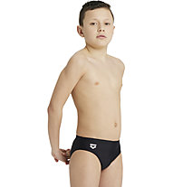 Arena Swim Briefs Logo - costume - bambino, Black/Green/White