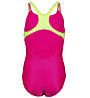 Arena Swim Pro Back Logo - costume intero - bambina, Pink/Green