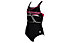 Arena Swim Pro Logo - costume intero - bambina, Black/Pink