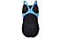 Arena Vortex V Back Jr - costume intero - bambina, Black/Light Blue