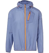 Asics Fujitrail - giacca trail running - uomo, Light Blue