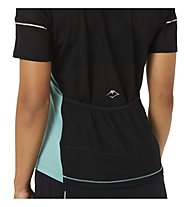 Asics Fujitrail Top - Trail Runningshirt - Damen, Light Blue/Black