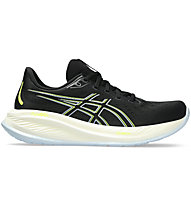 Asics Gel-Cumulus 26 - scarpe running neutre - uomo, Black/Light Green/Light Blue