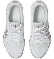 Asics Gel-Rocket 11 - Indoor-Multisportschuh - Damen, White/Rose