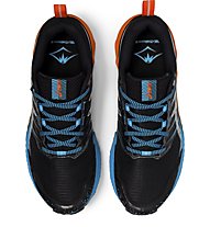 Asics GEL-Trabuco 9 - scarpe trail running - uomo, Black/Orange/Light Blue