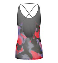 Asics Layering - top fitness - donna, Shark Grey/Pink